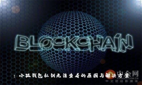 : 小狐钱包私钥无法查看的原因与解决方案