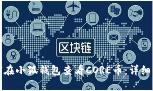 如何在小狐钱包查看CORE币：详细指南